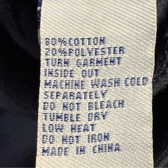 NHL Colorado Avalanche Hockey Navy Zip Up Sweatshirt Mens Size XL - Picture 7 of 7